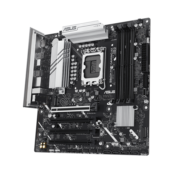 ASUS Alaplap S1851 B860M MAX GAMING AX INTEL B860, mATX (B860M MAX GAMING AX)