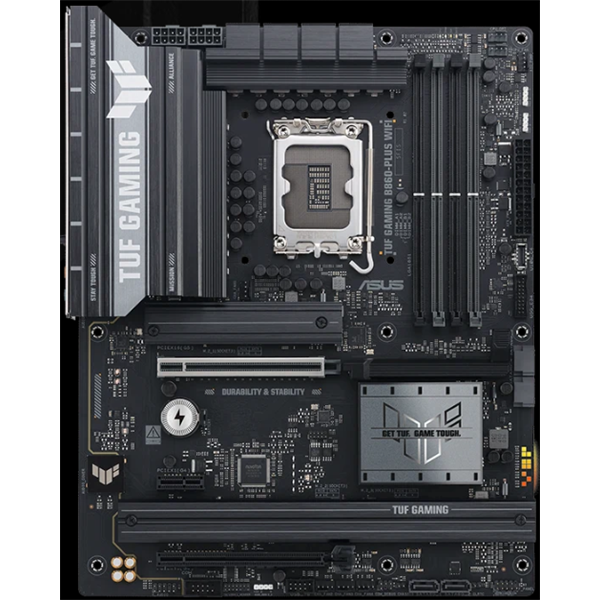 ASUS Alaplap S1851 TUF GAMING B860-PLUS WIFI INTEL B860, ATX (TUF GAMING B860-PLUS WIFI)