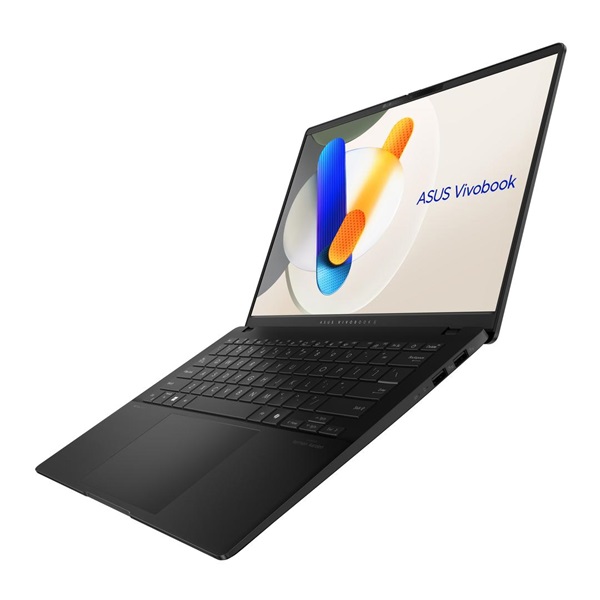 ASUS CONS NB Vivobook M5406NA-PP014W 14" WQ+ OLED GL, Ryzen 5-7535HS, 16GB, 512GB M.2, INT, WIN11H, Fekete (M5406NA-PP014W)