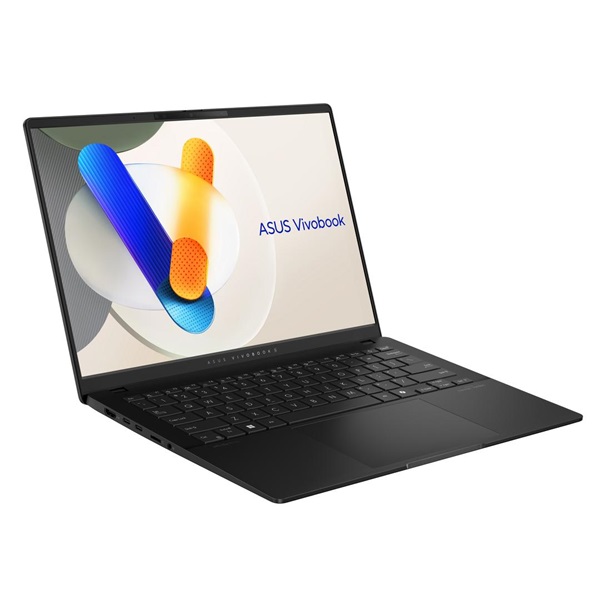 ASUS CONS NB Vivobook M5406NA-PP014W 14" WQ+ OLED GL, Ryzen 5-7535HS, 16GB, 512GB M.2, INT, WIN11H, Fekete (M5406NA-PP014W)