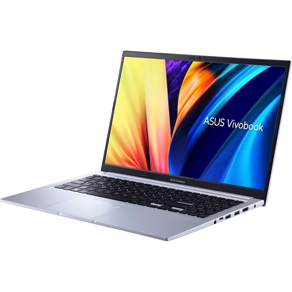 ASUS CONS NB Vivobook X1502ZA-EJ686 15.6" FHD, i3-1220P, 8GB, 256GB M,2, INT, NOOS, Ezüst (X1502ZA-EJ686)