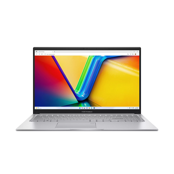 ASUS CONS NB Vivobook X1504VA-BQ4431W 15.6" FHD, Intel Core 5- 120U, 16GB, 512GB M,2, INT, WIN11H, Ezüst (X1504VA-BQ4431W)