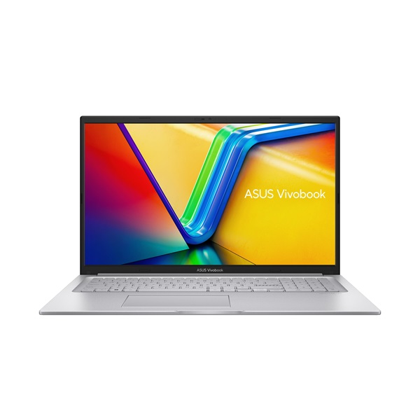 ASUS CONS NB Vivobook X1704VA-AU394WS 17.3" FHD, Intel i5-U15, 16GB, 512GB M,2, INT, WIN11H, Ezüst (X1704VA-AU394WS)