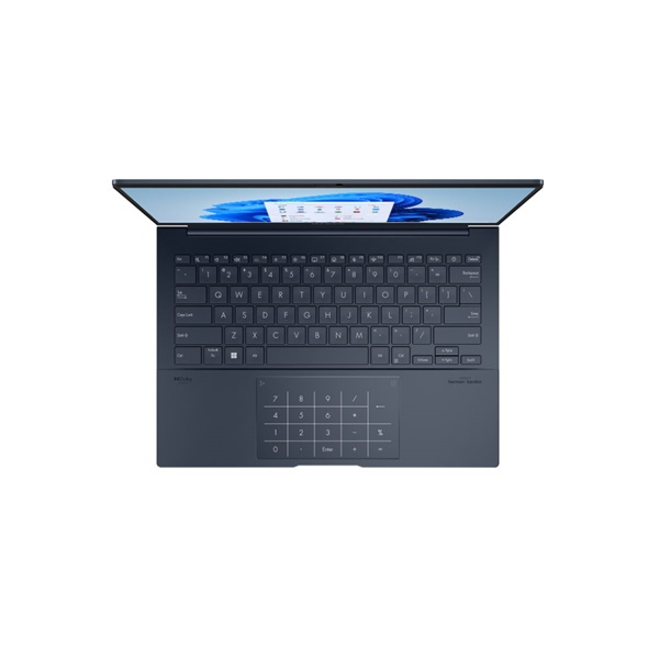 ASUS CONS NB ZenBook UX3405CA-ST1117W 14" WQXGA+ OLED GL, Intel Core Ultra 5 225H , 16GB, 1TB M.2, INT, WIN11H, Kék (UX3405CA-ST1117W)