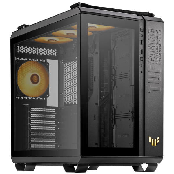 ASUS Ház TUF Gaming GT502 Plus, 750W (PRIME-750B-BLACK), Fekete, Üvegfalú (GT502 PLUS/BLK/TG + PRIME-750B-BLACK)