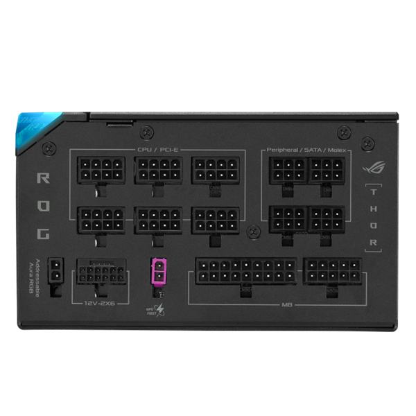 ASUS Tápegység ROG THOR 1000W 80+ Platinum moduláris, Gen 5.1, Equalizer (ROG-THOR-1000P3-GAMING-E)