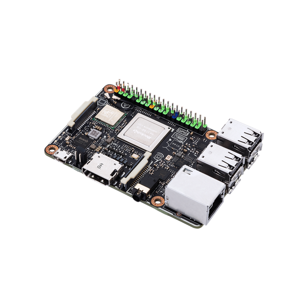 ASUS Tinker Board S PC, Arm Cortex A17, 2GB, 16GB eMMC, HDMI, WIFI, 4xUSB - Tápegység nélkül (TINKER BOARD S R2.0/A/2G/16G)