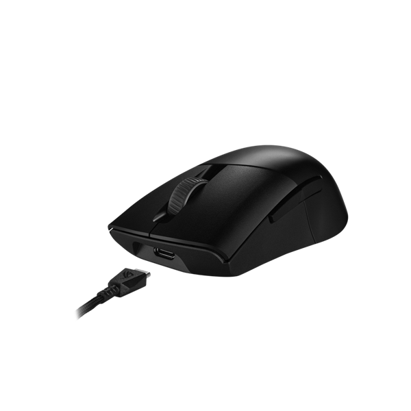 ASUS Vezetékes / Vezeték Nélküli egér ROG KERIS WL AIMPOINT USB Optikai, Fekete 36000DPI (P709 ROG KERIS WL AIMPOINT/BLK)