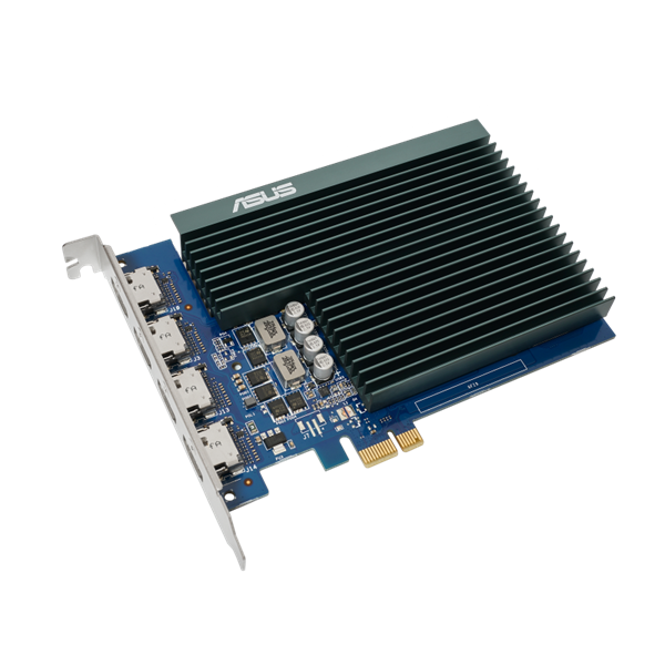 ASUS Videokártya PCI-Ex1x nVIDIA GT 730 2GB DDR5 Passzív (GT730-4H-SL-2GD5)