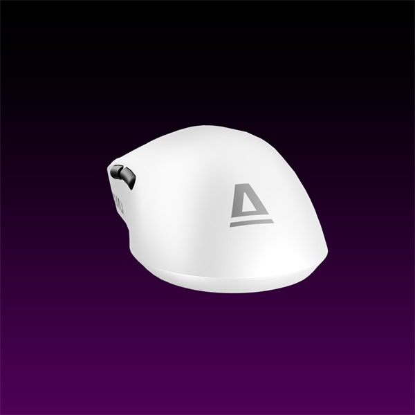 AVAX Vezeték Nélküli Egér - LW03 PRO PAW3395 Tri-mode 8k lightweight Gamer, fehér (AVAX_LW03W_PRO)