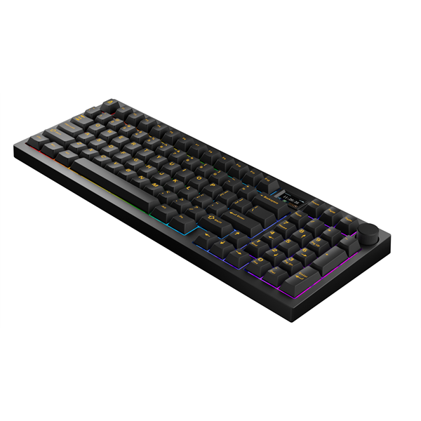 AVAX Vezetékes/Vezeték Nélküli Billentyűzet GM03 PRO USB, Fekete, Mechanikus, Red Switch, HUN (AVAX_GM03R_PRO)