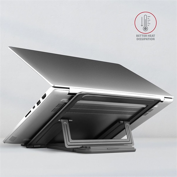 AXAGON STND-L NOTEBOOK ÁLLVÁNY-szürke (STND-L)