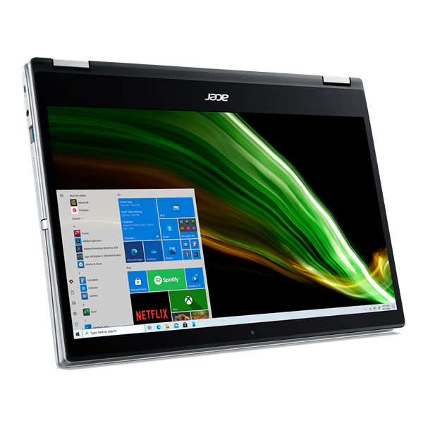 Acer Spin SP114-31-C9WP, 14" FHD Multi Touch, Intel Celeron N4500, 4GB, 128GB SSD, UMA, Win11Home, ezüst (NX.ABGEU.005)