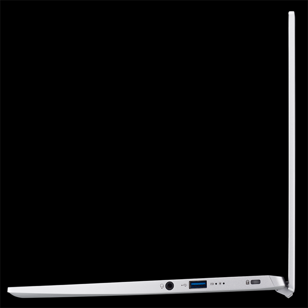 Acer Swift 3 SF314-43-R00A 14.0" IPS FHD, AMD Ryzen 3 5300U, 8GB, 256GB SSD, No ODD, Dos, Backlit, ezüst (NX.AB1EU.001)
