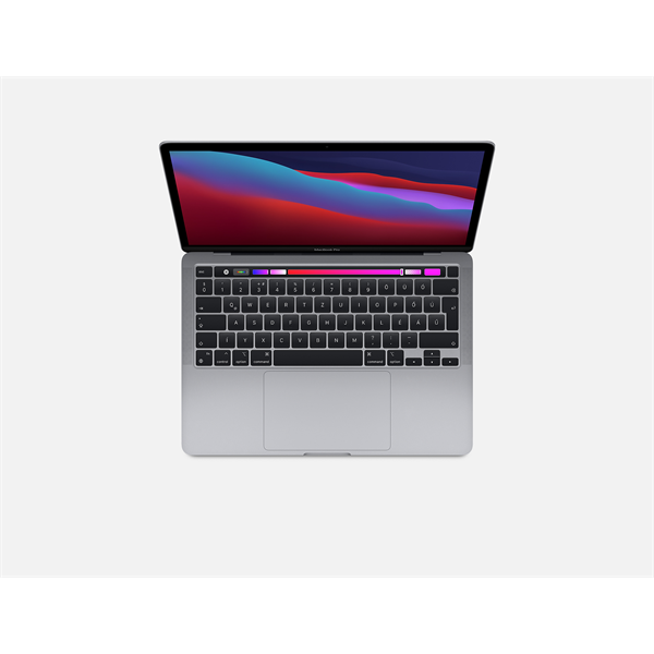 Apple Macbook Pro 13.3" M1 8C CPU/8C GPU/8GB/256GB - Space grey - HUN KB (MYD82MG/A)