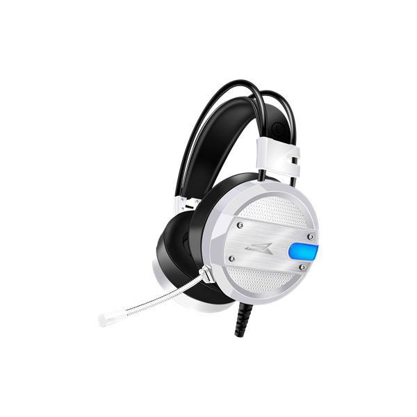 BARACUDA BGH-031W CONCH-W vezetékes gamer fejhallgató mikrofonnal, fehér (BC BGH-031W)