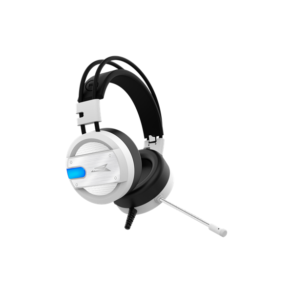 BARACUDA BGH-031W CONCH-W vezetékes gamer fejhallgató mikrofonnal, fehér (BC BGH-031W)
