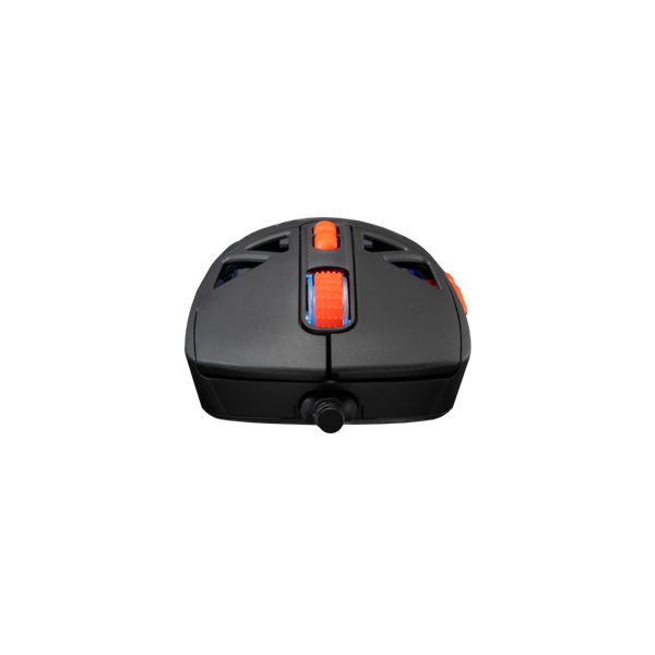 BARACUDA BGM-091B SEAL-B vezetékes gamer egér, 12800 dpi, fekete (BC BGM-091B)