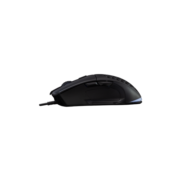 BARACUDA BGM-101B PENGUIN-B vezetékes gamer egér, 3600 dpi, rainbow MX8736B, fekete (BC BGM-101B)