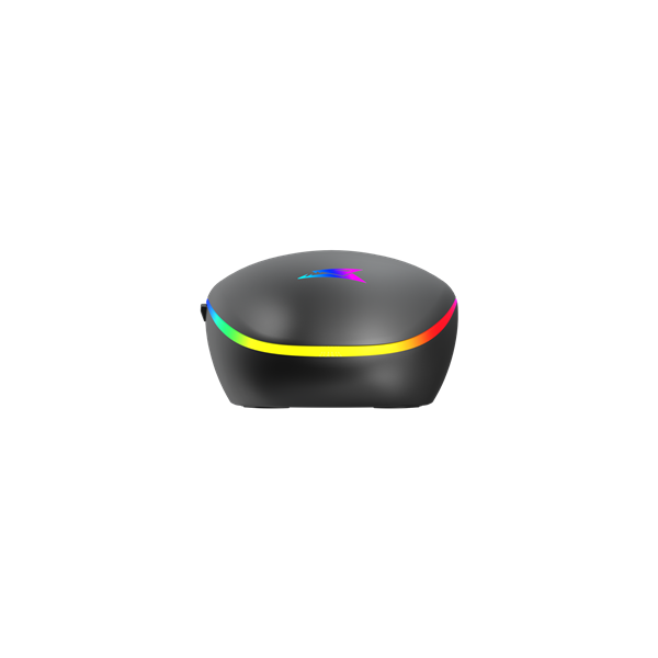 BARACUDA BGM-111B CRAB-B vezetékes gamer egér, 3600dpi, fekete (BC BGM-111B)