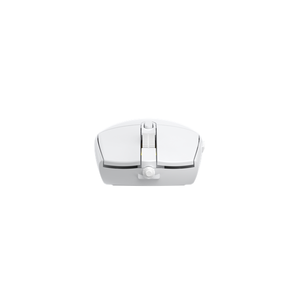 BARACUDA BGM-112W CRAB-W vezetékes gamer egér, 3600dpi, fehér (BC BGM-112W)