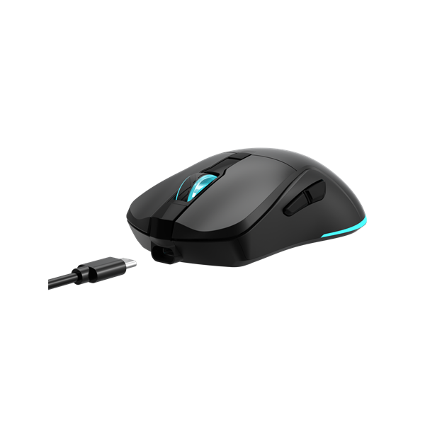 BARACUDA BGM-121B TURTLE-B vezetékes gamer egér, 3200dpi, fekete (BC BGM-121B)