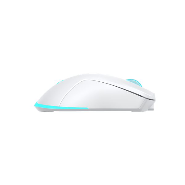 BARACUDA BGM-122W TURTLE-W vezetékes gamer egér, 3200dpi 6D, fehér (BC BGM-122W)