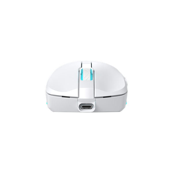 BARACUDA BGM-122W TURTLE-W vezetékes gamer egér, 3200dpi 6D, fehér (BC BGM-122W)