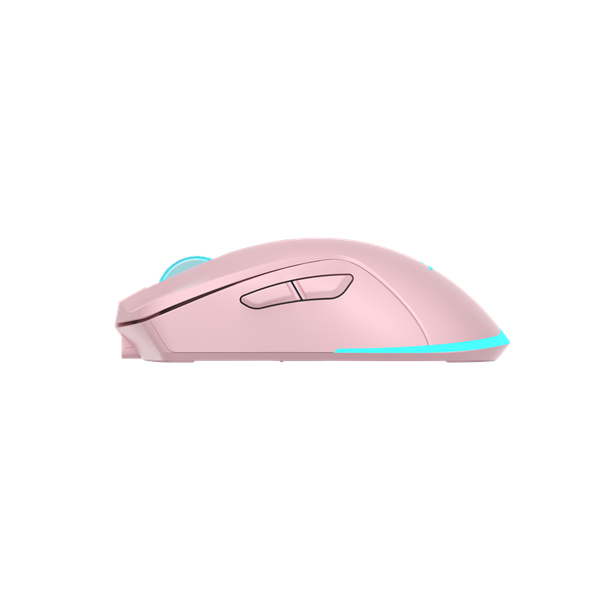 BARACUDA BGM-124P TURTLE-P vezetékes gamer egér, 3200dpi, pink (BC BGM-124P)