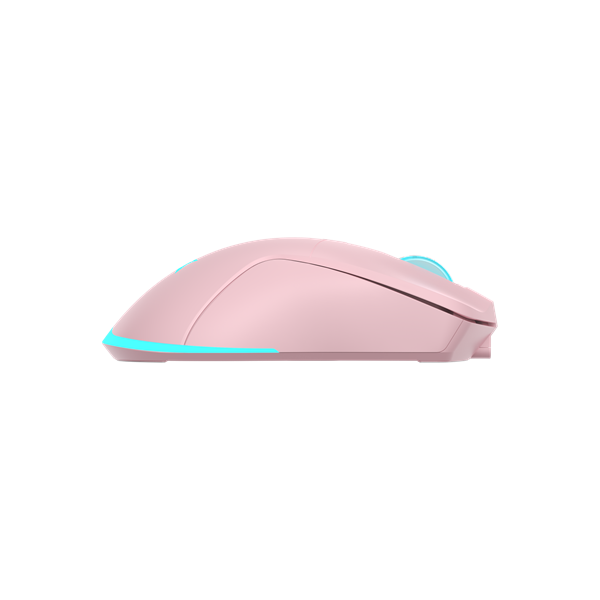 BARACUDA BGM-124P TURTLE-P vezetékes gamer egér, 3200dpi, pink (BC BGM-124P)