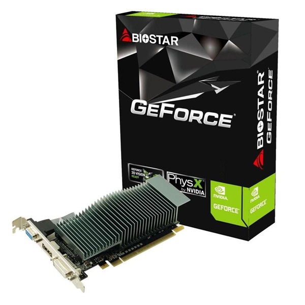 BIOSTAR Videokártya PCI-Ex16x nVIDIA GT 210 1GB DDR3 (VN2103NHG6)