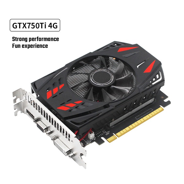 BLACKBIRD Videokártya PCI-Ex16x nVIDIA GT 750Ti 4GB DDR5 (BH1632)