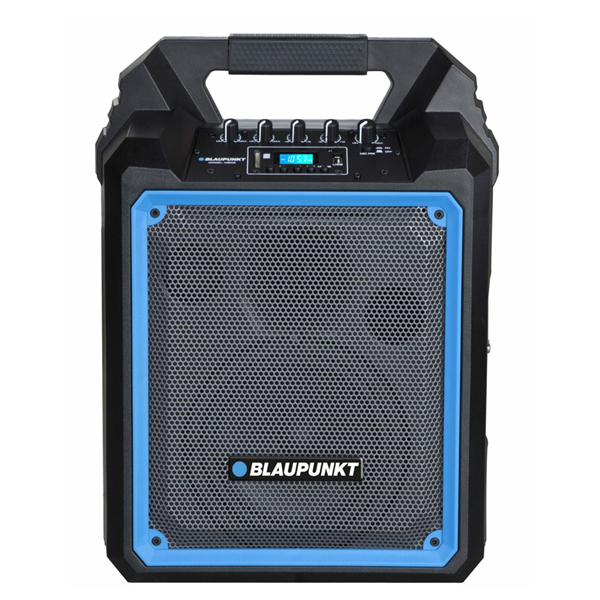 BLAUPUNKT MB06 Bluetooth Party karaoke hangszóró, 1 db mikrofon, 500W, Fekete (RTVBLAS002) (MB06)