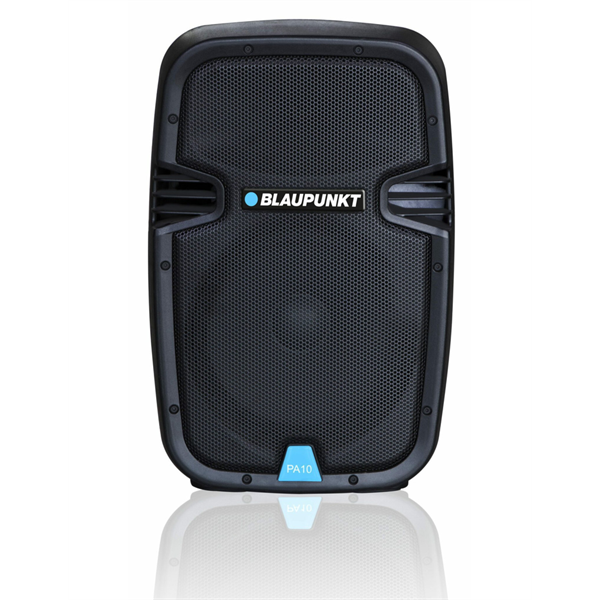 BLAUPUNKT PA12 Bluetooth hangszóró, karaoke funkció,  1 mikrofon, USB, 650W, Fekete (RTVBLAS004) (PA12)