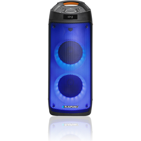 BLAUPUNKT PB06DB Bluetooth party hangszóró, 2 db mikrofon,  RMS,TWS,FM,AUX, 500W, Fekete (RTVBLAS015) (PB06DB)
