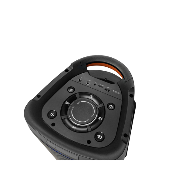 BLAUPUNKT PB06DB Bluetooth party hangszóró, 2 db mikrofon,  RMS,TWS,FM,AUX, 500W, Fekete (RTVBLAS015) (PB06DB)