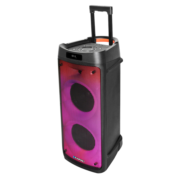 BLAUPUNKT PB08DB Bluetooth party hangszóró, RMS, TWS, FM,AUX, 2 mikrofon, 700W, Fekete (RTVBLAS018) (PB08DB)