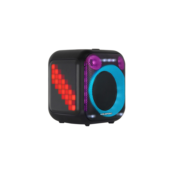 BLAUPUNKT PB6LED Hordozható Bluetooth hangszóró, LED, Karaoke, Fekete (RTVBLAS033) (PB6LED)