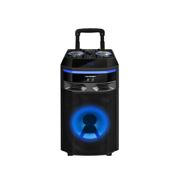 BLAUPUNKT PS6 Bluetooth hangszóró karaoke funkcióval, TWS, FM, AUX, 1 mikrofon, 600W, Fekete (RTVBLAS011) (PS6)