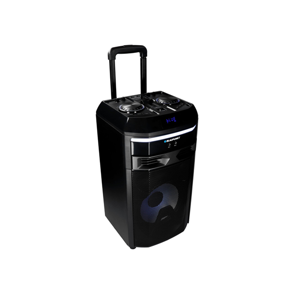 BLAUPUNKT PS6 Bluetooth hangszóró karaoke funkcióval, TWS, FM, AUX, 1 mikrofon, 600W, Fekete (RTVBLAS011) (PS6)