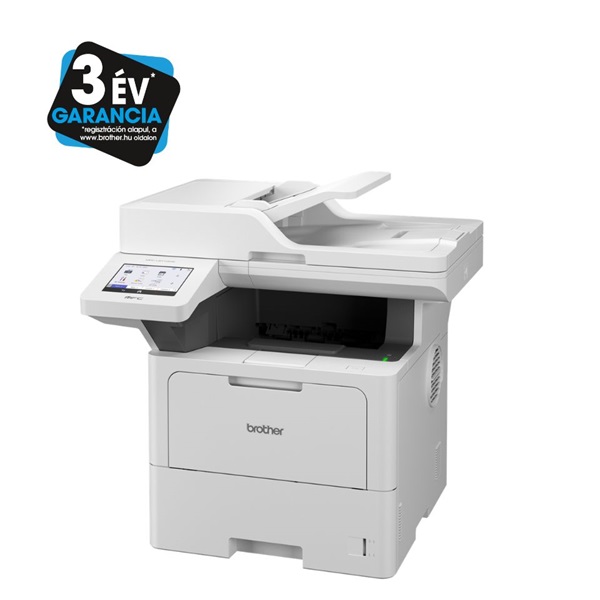 BROTHER Lézer MFP NY/M/S/F, MFCL6710DW, A4, mono, 50 lap/perc, WiFi/LAN/NFC/USB, DADF, full duplex, 1200x1200dpi, 512MB (MFCL6710DWRE1)