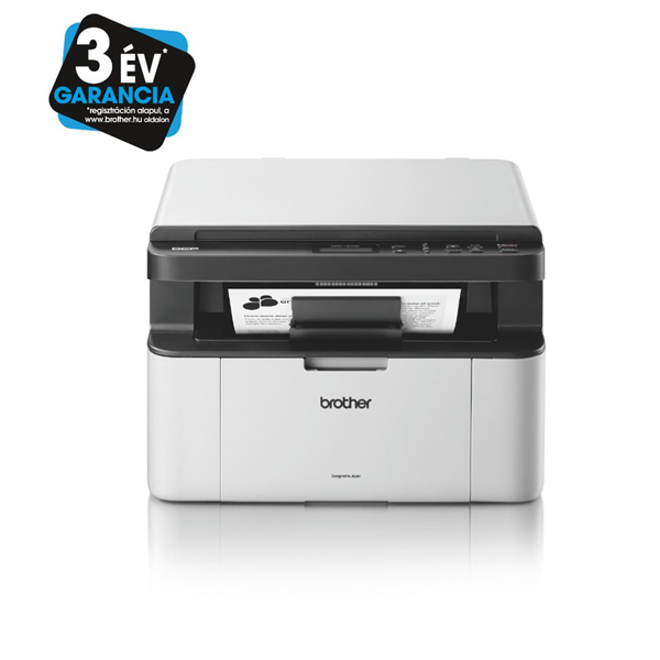 BROTHER Lézer MFP NY/M/S DCP-1510E, A4, mono, 20 lap/perc, USB, manuál duplex, 2400x600dpi, 16MB (DCP1510EYJ1)