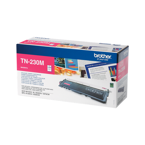 Brother Toner TN-230M, 1400 oldal (ISO/IEC 19798), Magenta (TN230M)