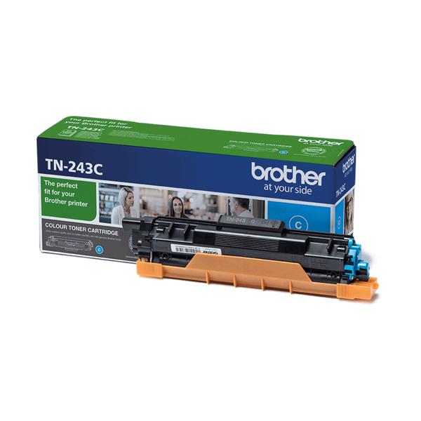 BROTHER Toner TN-243C, - 1.000 oldal (ISO/IEC 19798), Cián (TN243C)