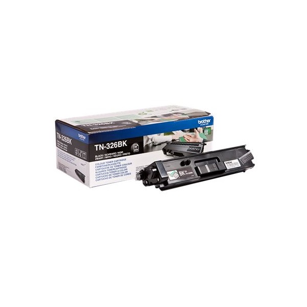 Brother Toner TN-326BK, Nagy töltetű - 4000 oldal, Fekete (TN326BK)