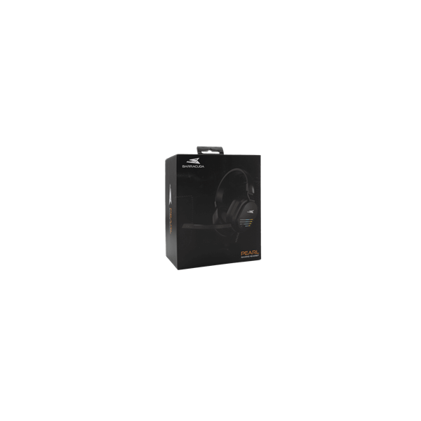 BARACUDA W029920 PEARL, BGH-011 gamer fejhallgató, fekete/RGB, (3.5 Jack) (BGH-011)
