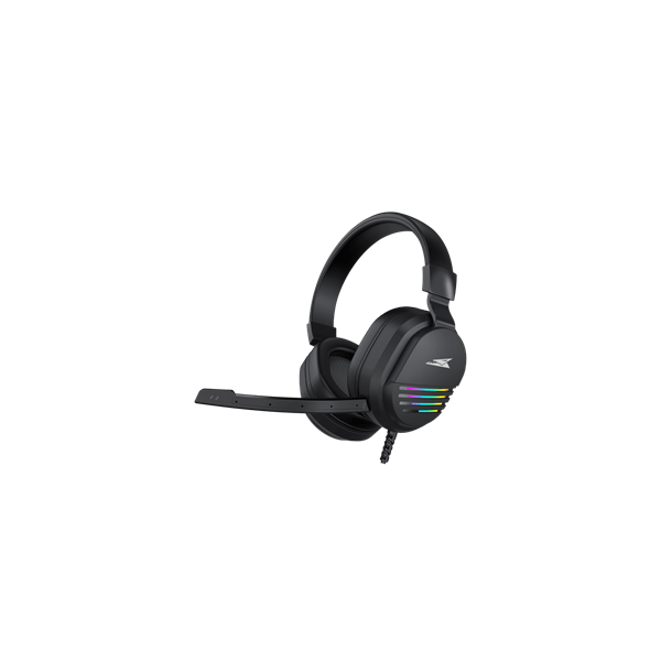 BARACUDA W029920 PEARL, BGH-011 gamer fejhallgató, fekete/RGB, (3.5 Jack) (BGH-011)