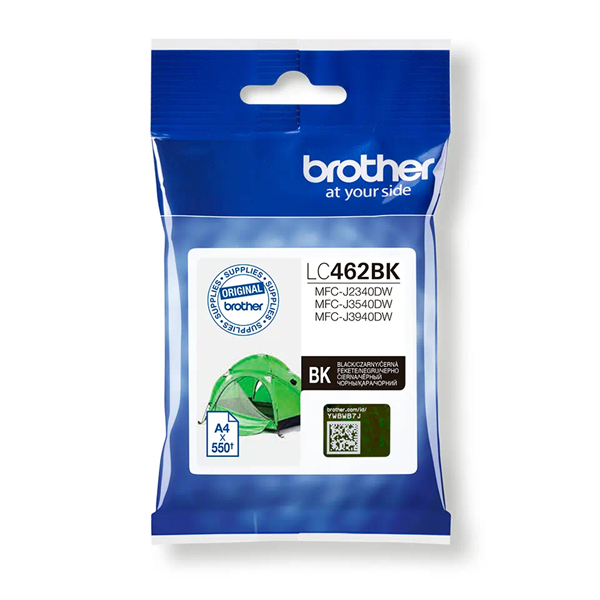 Brother patron LC462BK fekete, 550 oldal, MFJC2340/3940/3540 (LC462BK)