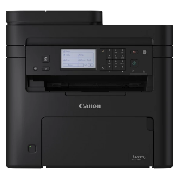 CANON Lézer MFP 4in1 i-SENSYS MF275dw, A4, FF 29 l/p, 2400x600dpi, duplex, USB/LAN/WiFi, 256MB, ADF (5621C001)