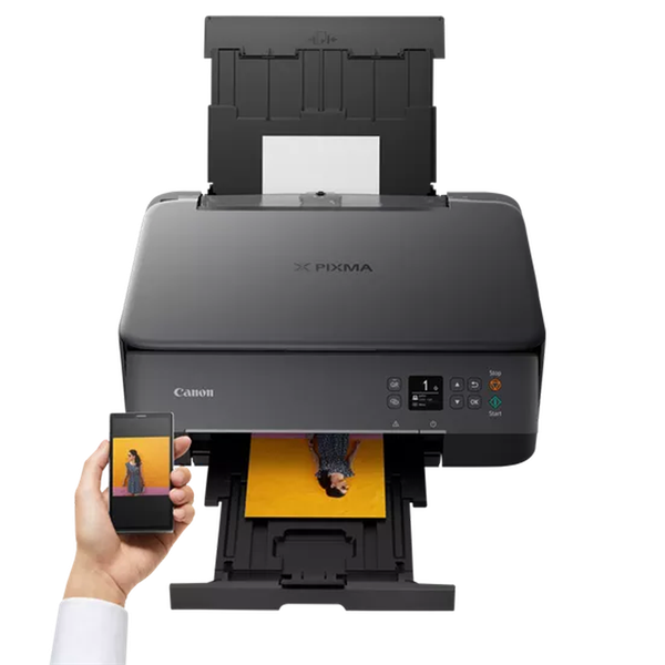 CANON Tintasugaras MFP 3in1 PIXMA TS5350i (FEKETE), A4, FF 13 k/p, SZ 6,8 k/p, 4800x1200dpi, duplex, USB/WIFI (4462C086)